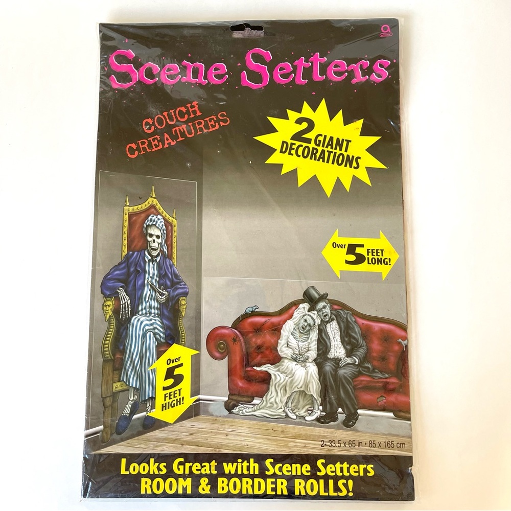 Scene Setters 2 Giant Halloween Couch Creatures